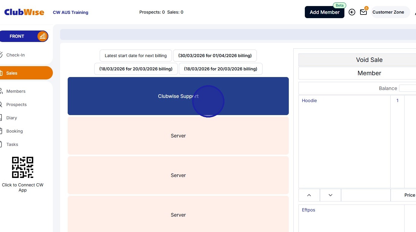 Sales - How to Void a Transaction