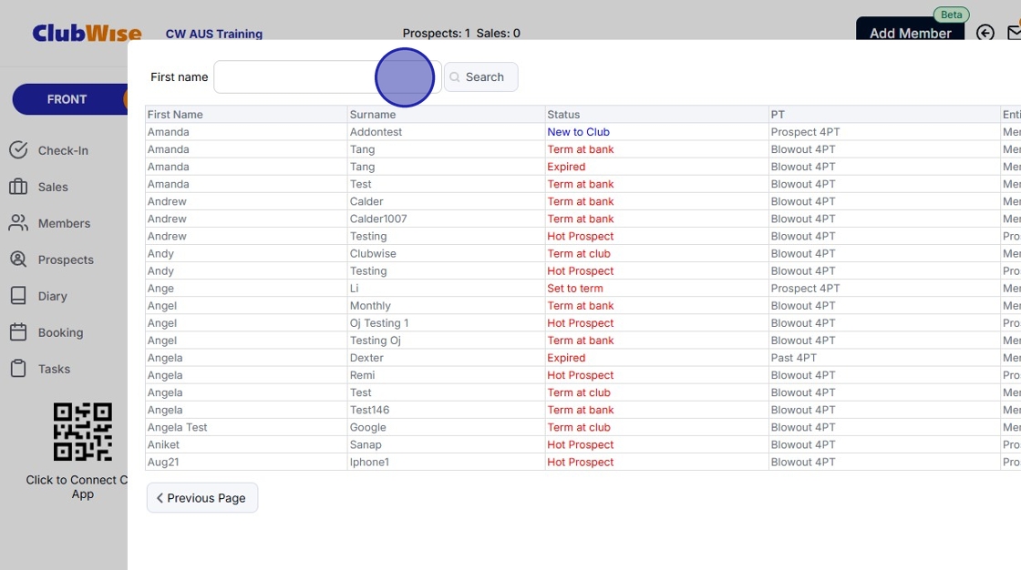 Members - Adding a referral to an existing member
