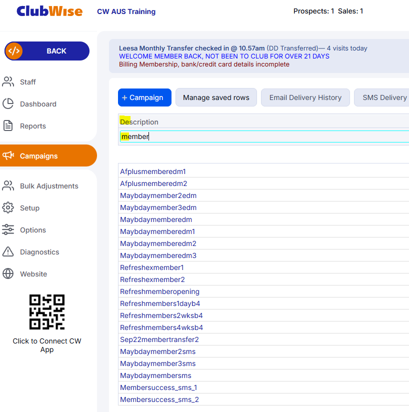 FAQ How to find pre-created campaigns in Campaign Manager?
